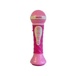 MADE - Mikrofón na batérie, 19 cm, ružová