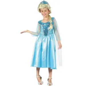 MADE - Karnevalový kostým ľadová princezná, 120-130cm