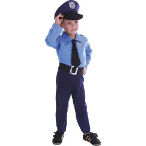 MADE - Karnevalový kostým malý policajt, 92-104cm