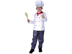MADE - Karnevalový kostým - kuchár, 120-130 cm