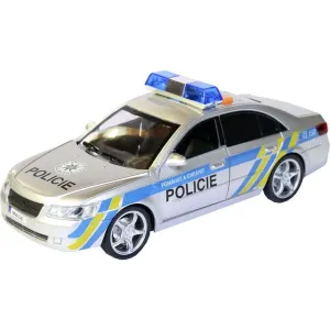 MaDe Auto policajné s českým hlasom, na zotrvačník, 24 cm