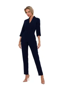 Made Of Emotion Woman's Jumpsuit M751 Navy Blue #8043473