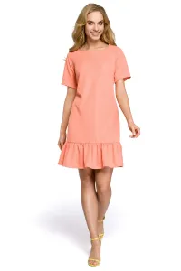 Made Of Emotion Woman's Dress M282 Coral #826646