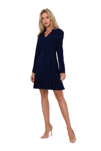 Made Of Emotion Woman's Dress M752 Navy Blue #7962757