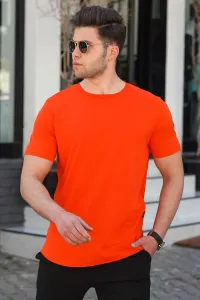 Madmext Orange Men's T-Shirt 4951