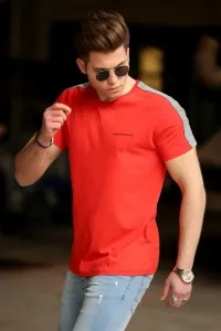 Madmext Basic Red Men's T-Shirt 4513