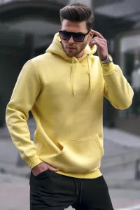 Madmext Men's Yellow Sweatshirt 5339 #9057049
