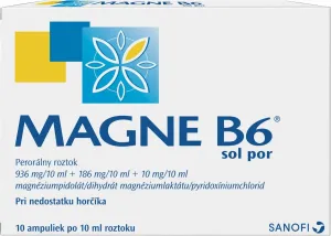 MAGNE B6 perorálny roztok 10 ml 10 ampuliek
