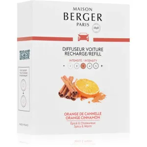 Maison Berger Paris Keramická náplň vône do auta Pomaranč a škorica, 2 ks 6435B 6435B