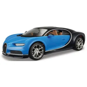 Maisto Assembly line Bugatti Chiron modrá 1 : 24