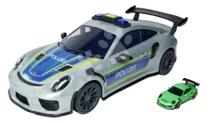 Autíčko policajné s boxom na autíčka Porsche 911 GT3 RS Polizei Carry Case Majorette so zvukom a svetlom a 1 autíčkom #8514687
