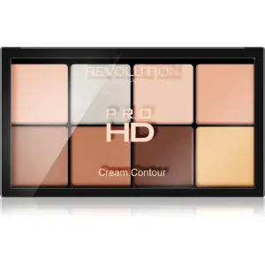 Makeup Revolution Ultra Pro HD Fair paleta na kontúry tváre krémová 20 g #872623
