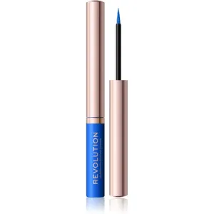 Makeup Revolution Neon Heat tekuté linky na oči odtieň Sky Blue 2,4 ml