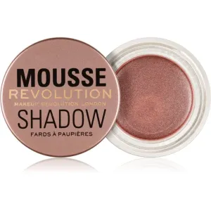 Makeup Revolution London Mousse Shadow 4 g očný tieň pre ženy Champagne