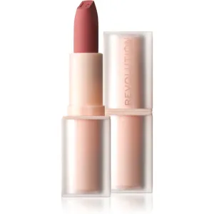 Makeup Revolution Lip Allure Soft Satin Lipstick krémový rúž so saténovým finišom odtieň Queen Pink 3,2 g