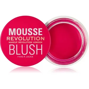 Makeup Revolution London Mousse Blush 6 g lícenka pre ženy Juicy Fuchsia Pink