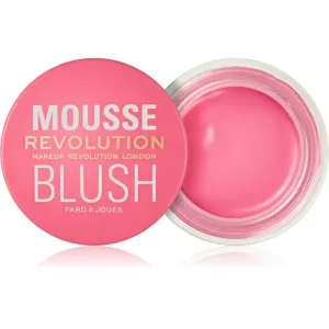 Makeup Revolution London Mousse Blush 6 g lícenka pre ženy Squeeze Me Soft Pink
