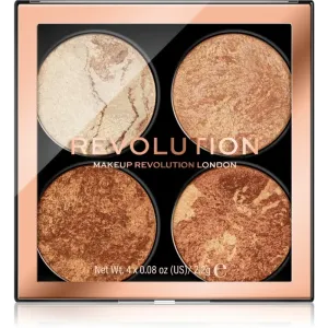 Makeup Revolution London Cheek Kit 8,8 g rozjasňovač pre ženy Don´t Hold Back