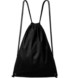 Bavlnený ľahký batoh, čierna, uni