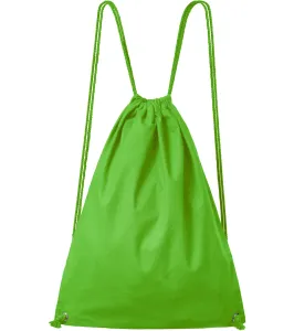 Bavlnený ľahký batoh, jablkovo zelená, uni