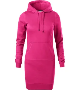 Malfini Snap Dámske mikinové šaty 419 purpurová XL