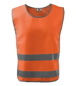 MALFINI Bezpečnostná vesta Classic Safety Vest - Reflexná oranžová | M