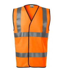 Rimeck HV Bright reflexno bezpečnostná vesta, fluorescenčná oranžová #1408677