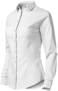 MALFINI Dámska košeľa s dlhým rukávom Style - Biela | XXL