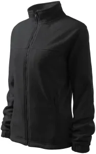 MALFINI Dámska fleecová mikina Jacket - Ebony gray | L