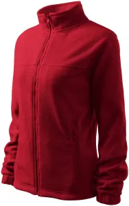 MALFINI Dámska fleecová mikina Jacket - Marlboro červená | XXL