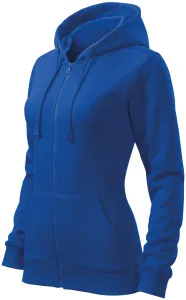 Dámska mikina Malfini Trendy Zipper 411 - veľkosť: M, farba: kráľovská modrá