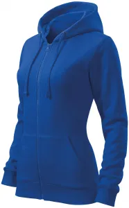 MALFINI Dámska mikina Trendy Zipper - Kráľovská modrá | XS