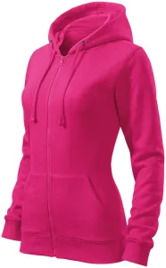 Dámska mikina Malfini Trendy Zipper 411 - veľkosť: L, farba: purpurová