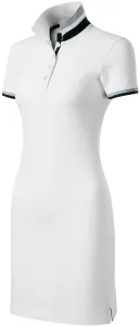 Dámske šaty Malfini Premium Dress Up 271 - veľkosť: XS, farba: biela