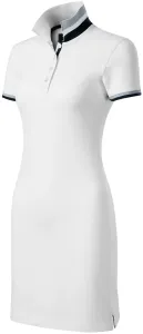 Dámske šaty Malfini Premium Dress Up 271 - veľkosť: XL, farba: biela