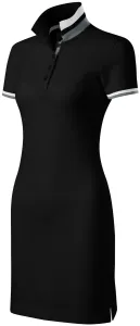 Dámske šaty Malfini Premium Dress Up 271 - veľkosť: L, farba: čierna