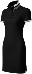 Dámske šaty Malfini Premium Dress Up 271 - veľkosť: M, farba: čierna