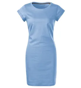 MALFINI Dámske šaty Freedom - Nebesky modrá | XL