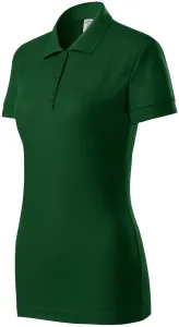 MALFINI Pique dámska polokošeľa Joy - Fľaškovo zelená | XL