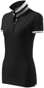 Dámska polokošeľa Malfini Premium Collar Up 257 - veľkosť: L, farba: čierna