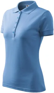 MALFINI Dámska polokošeľa Pique Polo - Nebesky modrá | XL