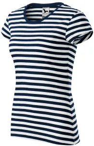 MALFINI Dámske námornícke tričko Sailor - Námornícka modrá | L