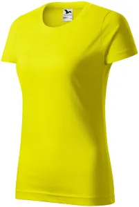 Dámske tričko Malfini Basic 134 - veľkosť: L, farba: citrónová