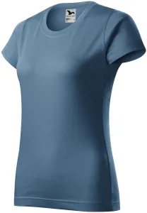 Dámske tričko Malfini Basic 134 - veľkosť: L, farba: denim