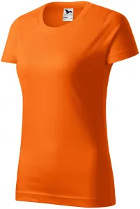 Dámske tričko Malfini Basic 134 - veľkosť: S, farba: oranžová