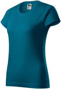 Dámske tričko Malfini Basic 134 - veľkosť: XL, farba: petrolejová modrá