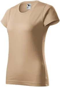 Dámske tričko Malfini Basic 134 - veľkosť: M, farba: piesková