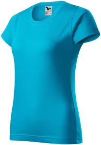 Dámske tričko Malfini Basic 134 - veľkosť: S, farba: tyrkysová