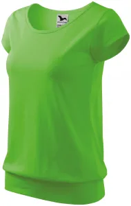 MALFINI Dámske tričko City - Apple green | XS