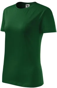 Dámske tričko Adler Classic New 133 - veľkosť: S, farba: fľašková zelená